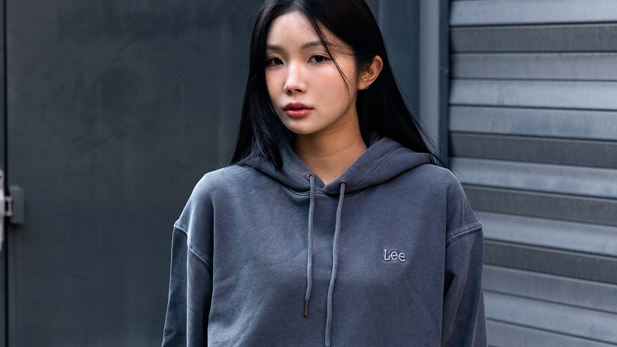 벚꽃 시즌 패션 리 후드로 멋내기