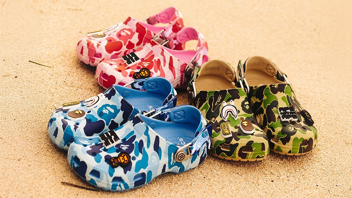 베이프 (BAPE) x 크록스 (Crocs) 이미지