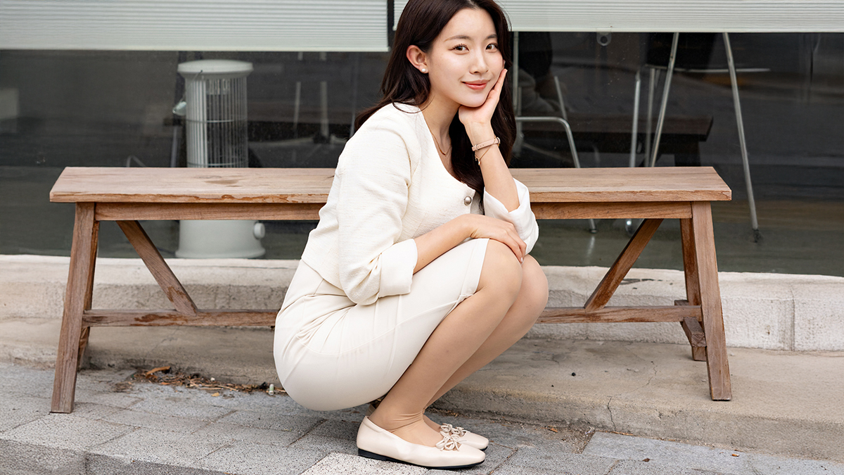 세스띠 리본 브릿지 플랫 슈즈 세스띠 리본 브릿지 플랫 슈즈