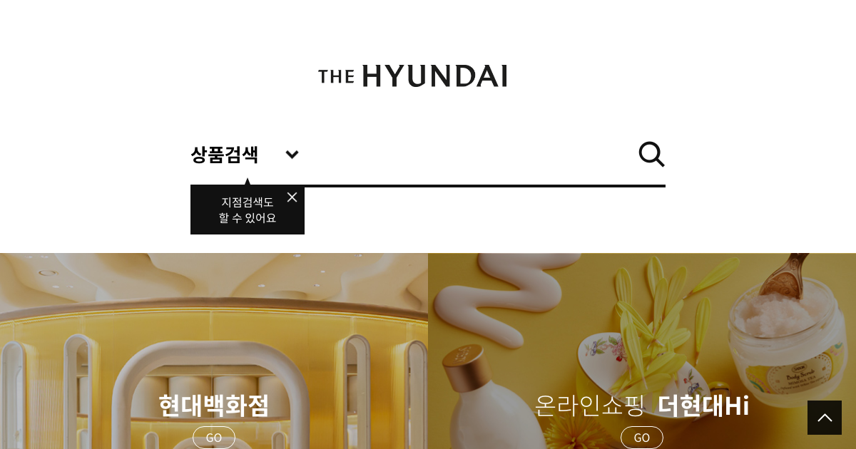 H point 공식 홈페이지 화면