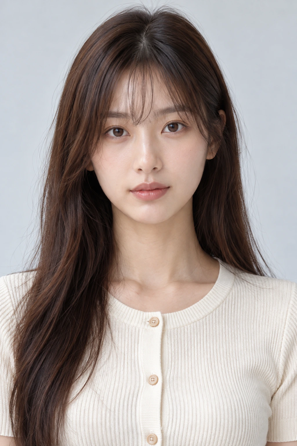 가상 성인 모델 아린 정면 얼굴