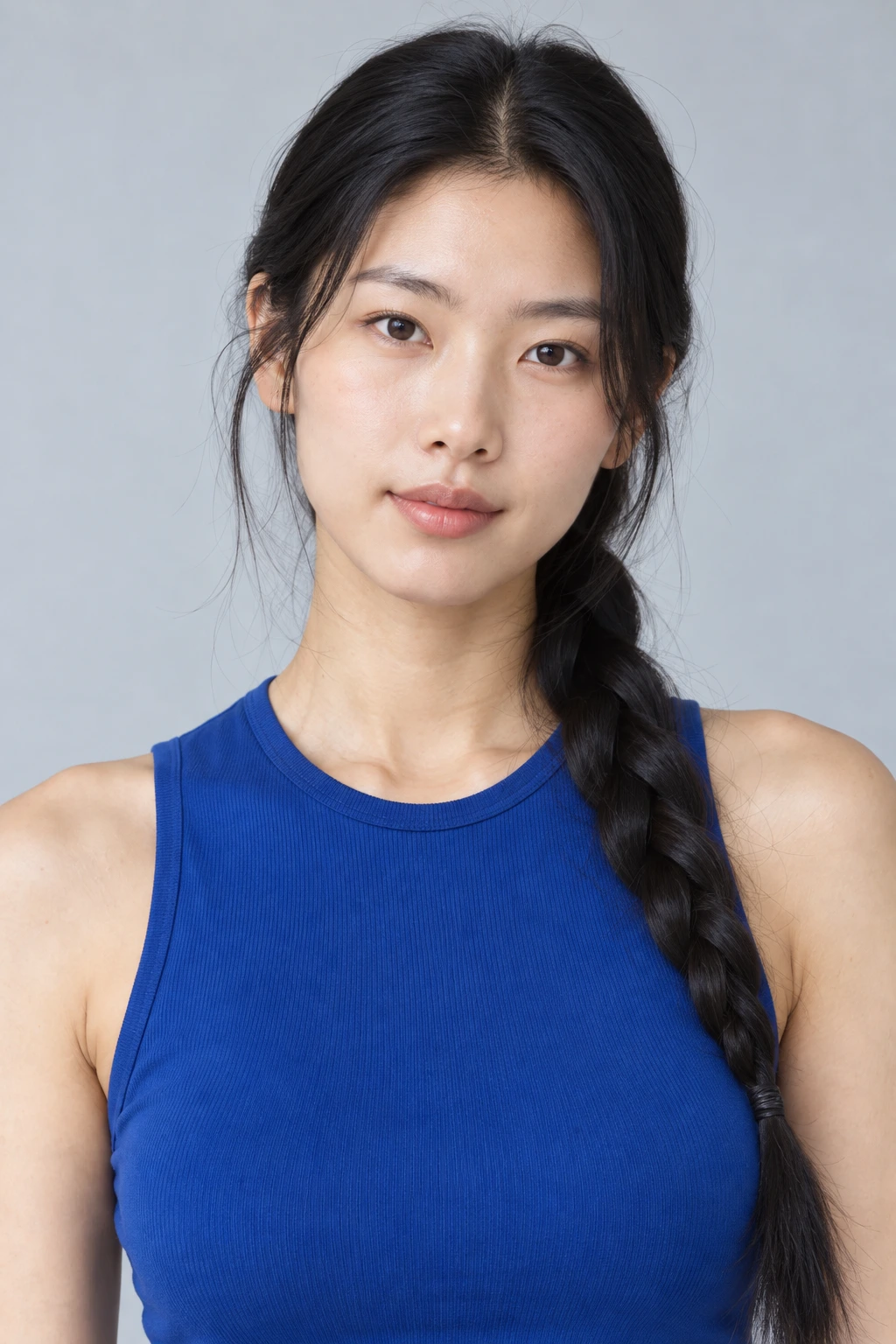 가상 성인 모델 채린 표정 얼굴