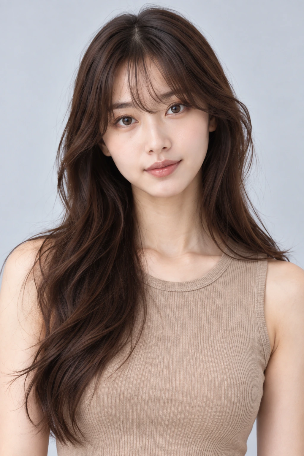 가상 성인 모델 채원 표정 얼굴