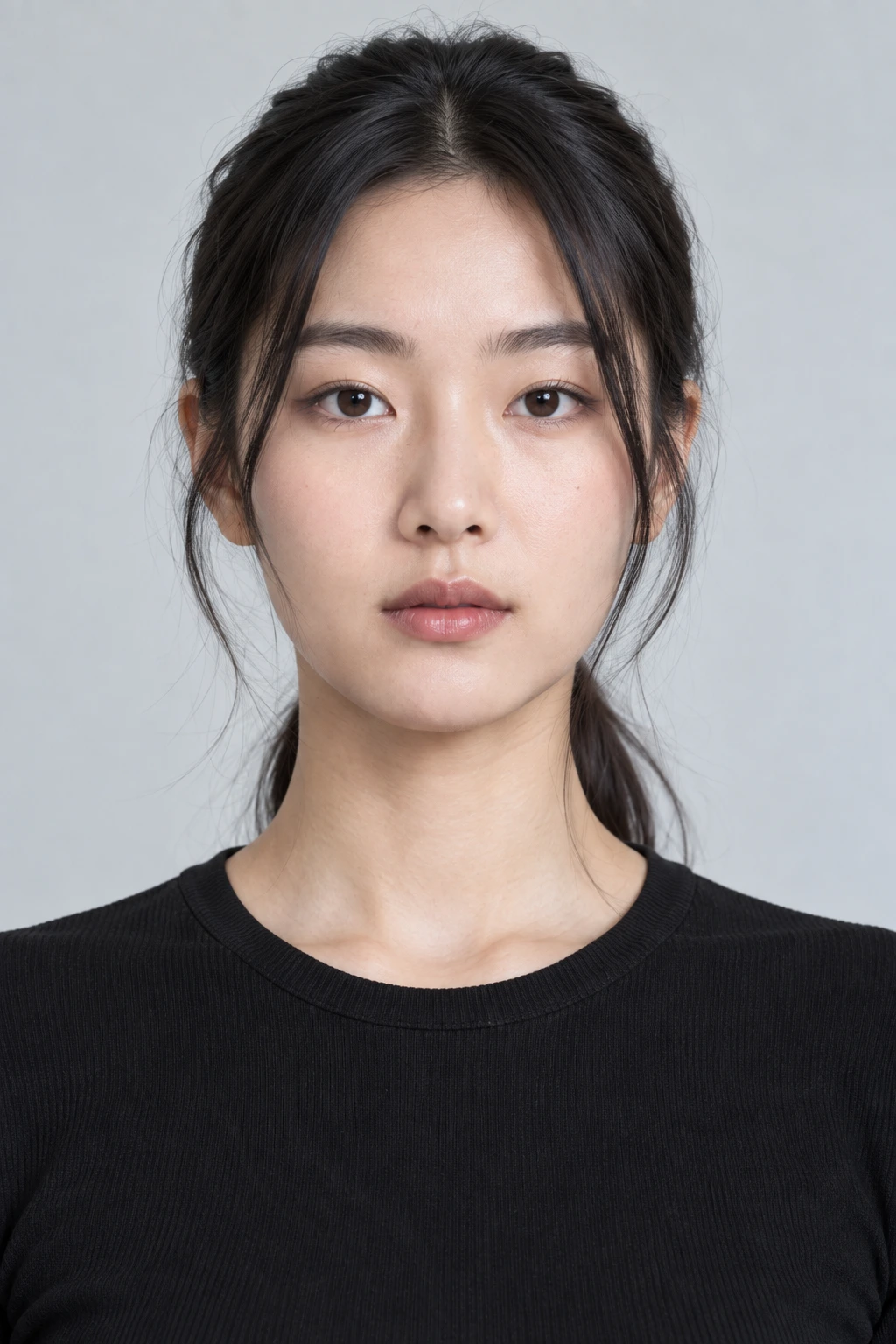 가상 성인 모델 다인 정면 얼굴