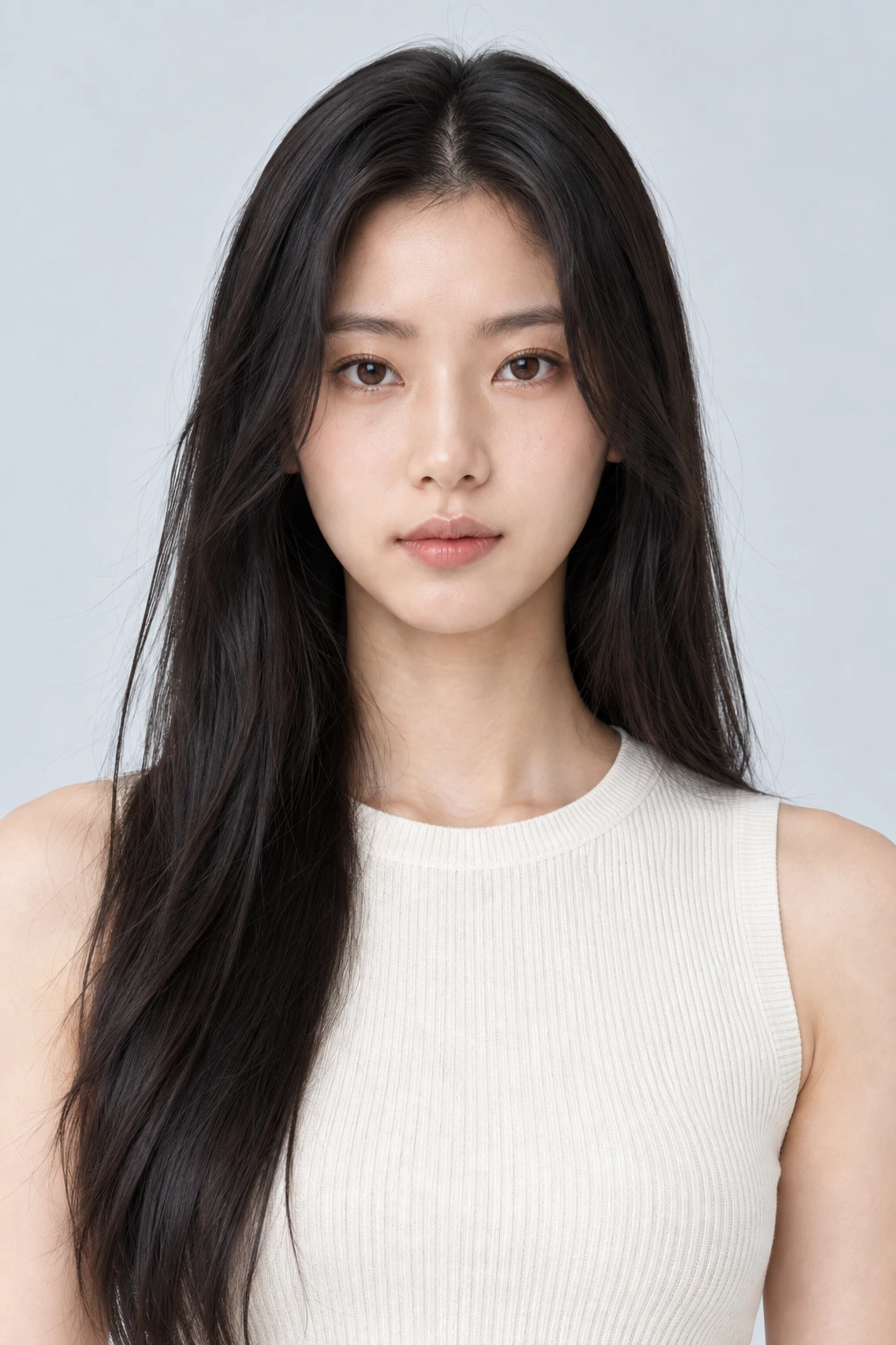 가상 성인 모델 하은 정면 얼굴