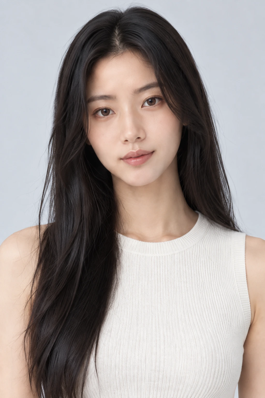 가상 성인 모델 하은 표정 얼굴