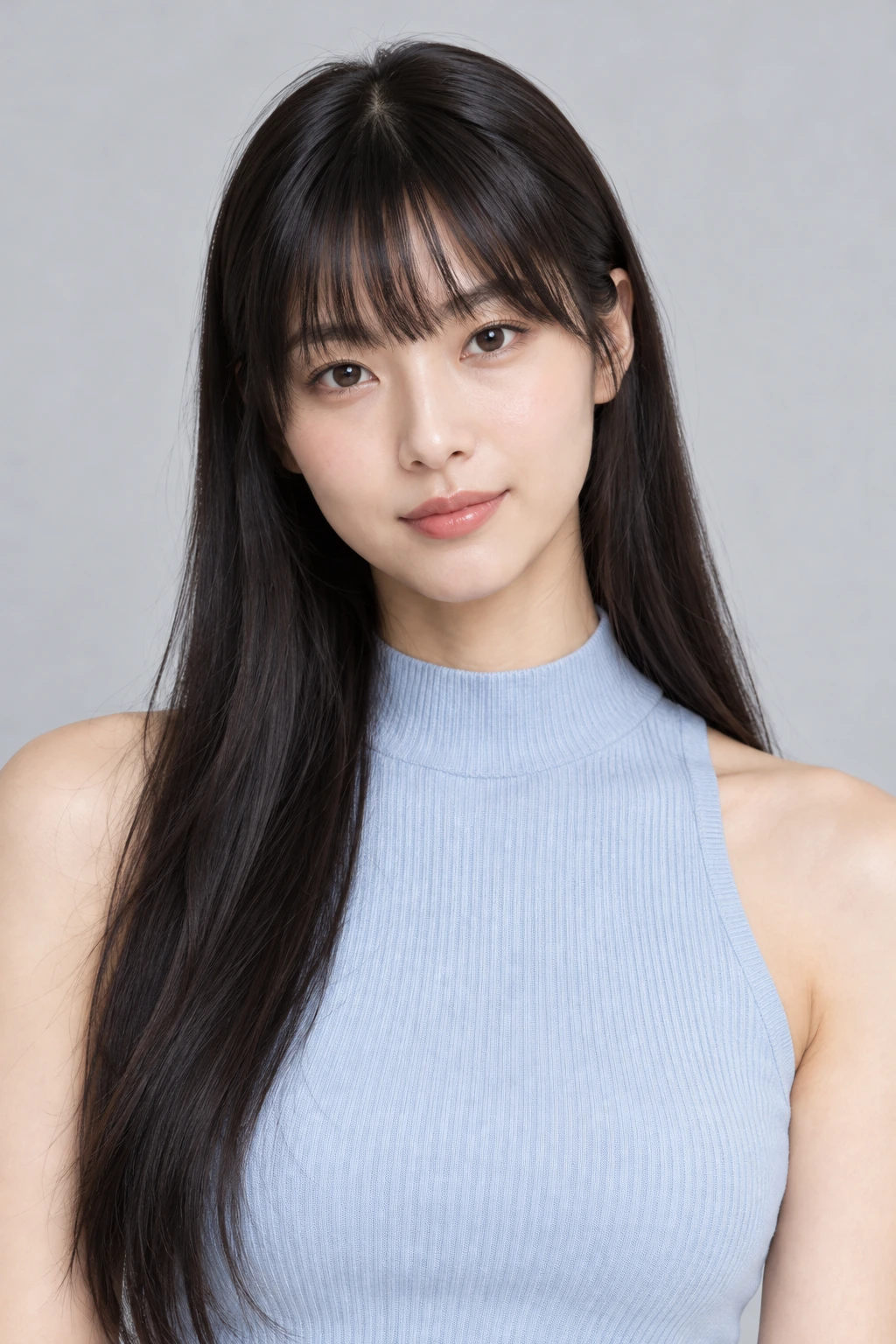 가상 성인 모델 지우 표정 얼굴