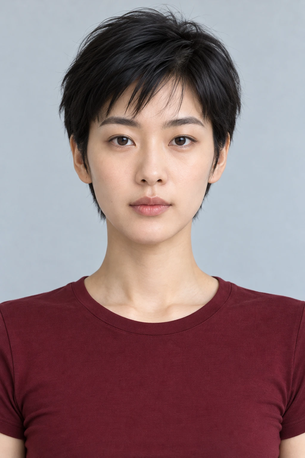 가상 성인 모델 민서 정면 얼굴