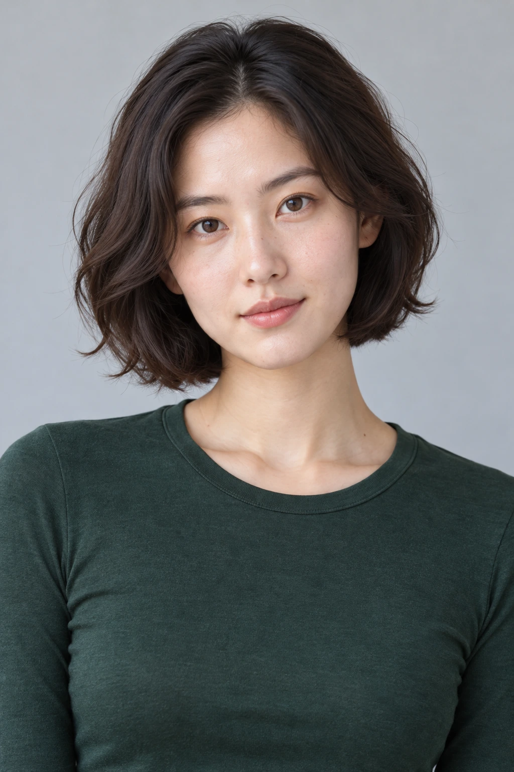 가상 성인 모델 나린 표정 얼굴