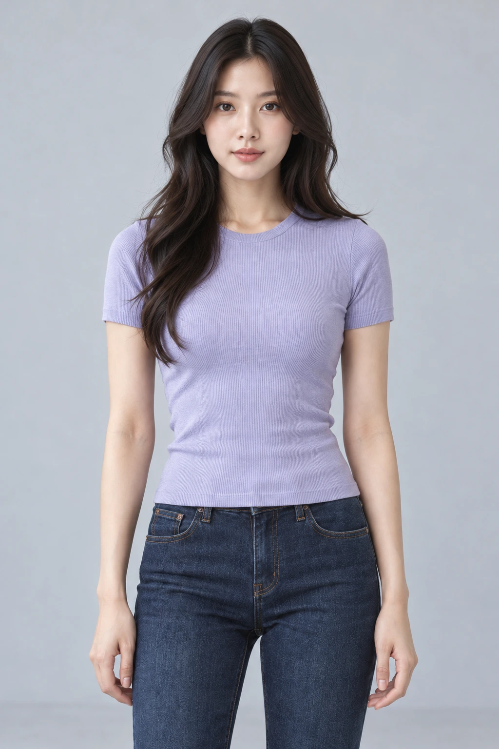가상 성인 모델 소연 하프컷
