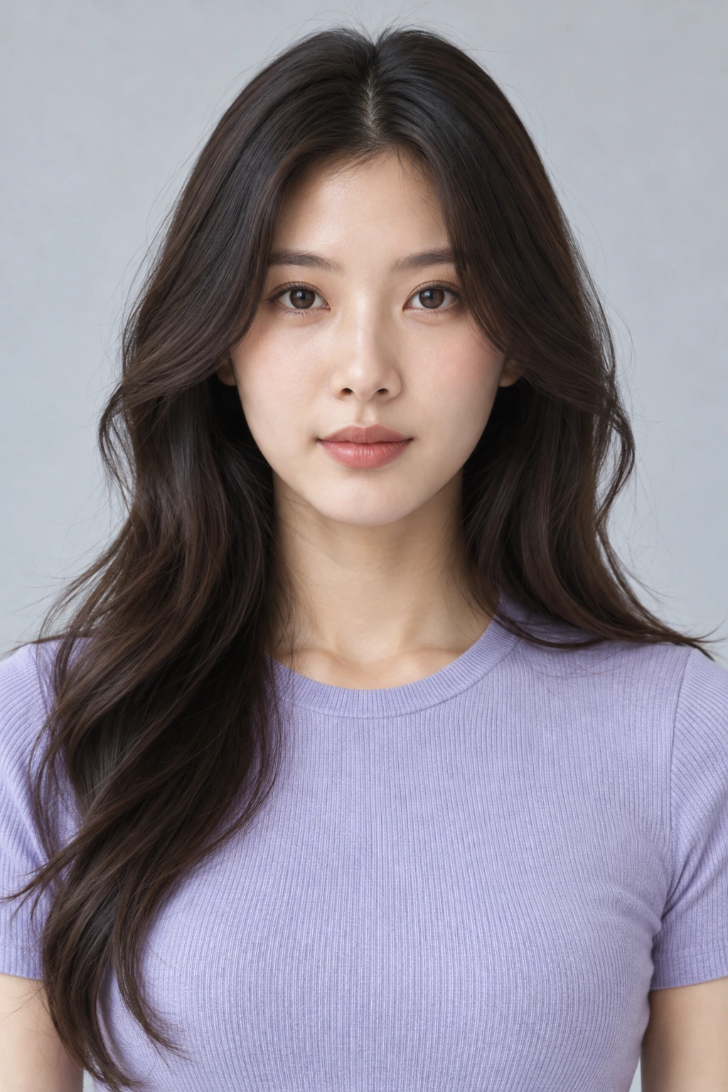 가상 성인 모델 소연 정면 얼굴