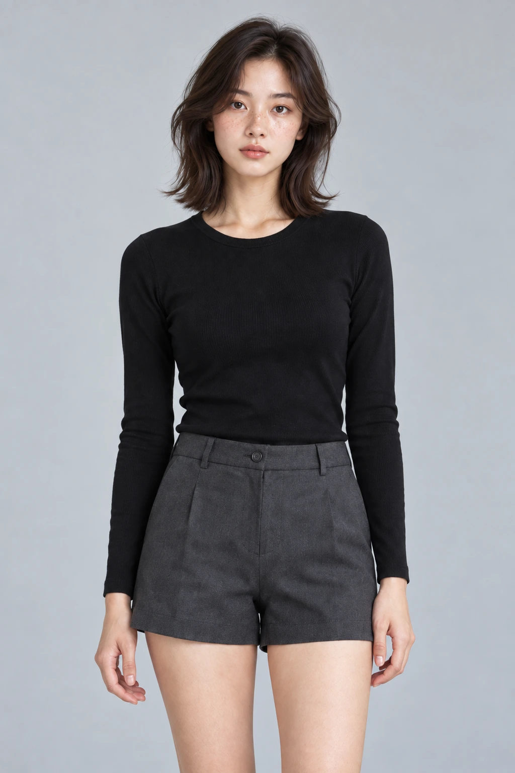 가상 성인 모델 수아 하프컷