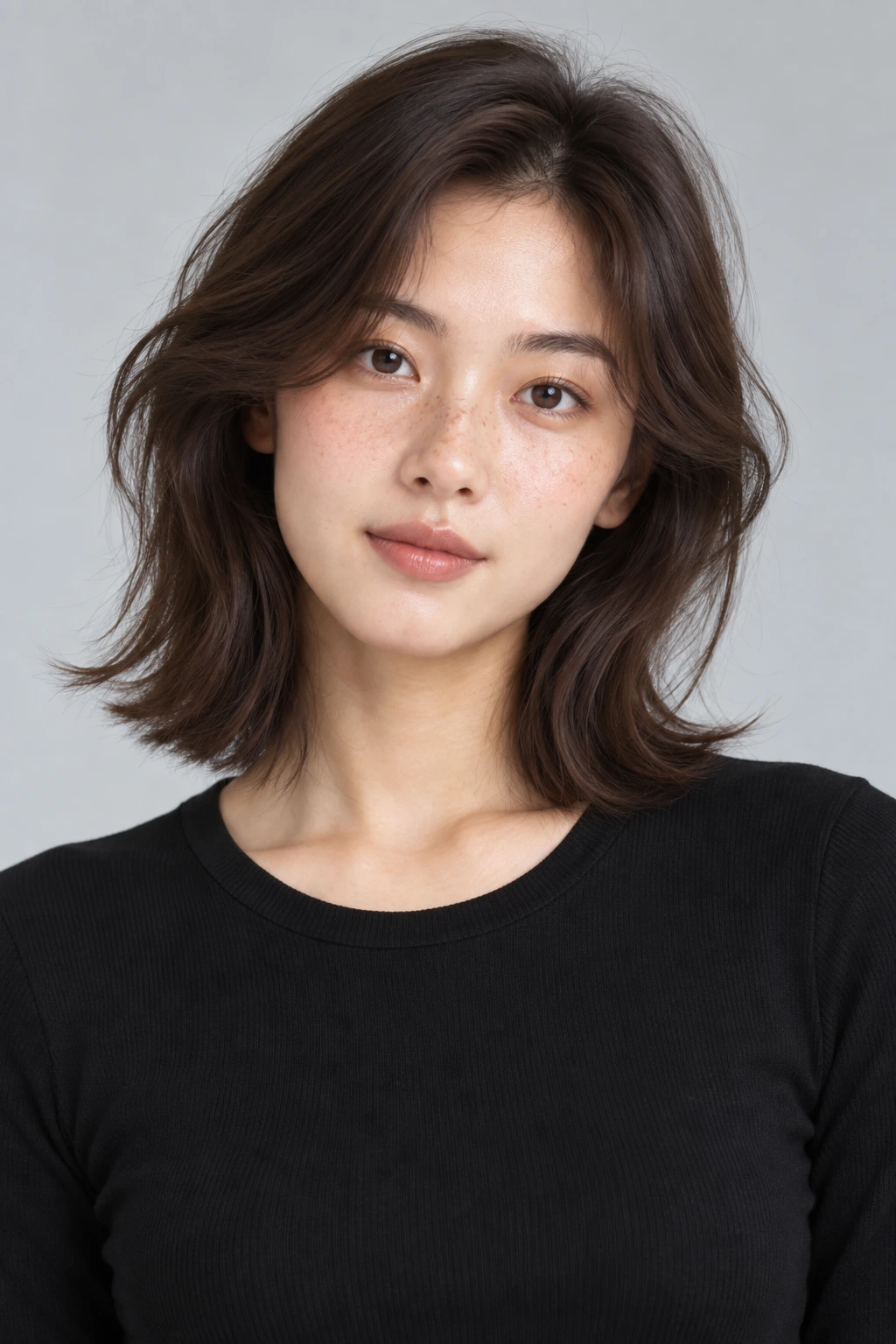 가상 성인 모델 수아 표정 얼굴