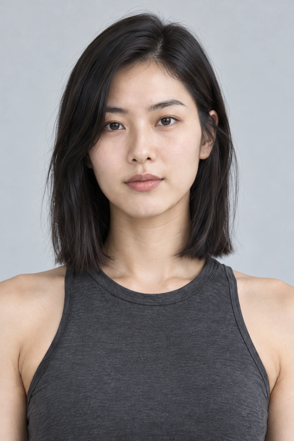 가상 성인 모델 예진 정면 얼굴