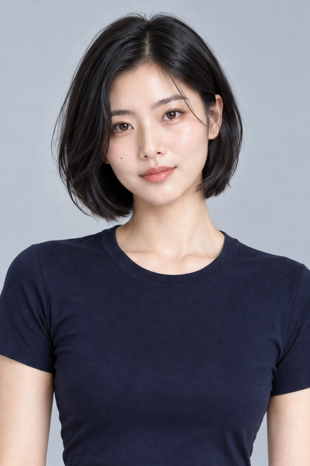 가상 성인 모델 유나 표정 얼굴